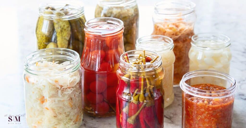 The best fermented green tomato salsa recipe and fermented tomatoes! Ideal for beginners. Get the full recipes here + FAQs!