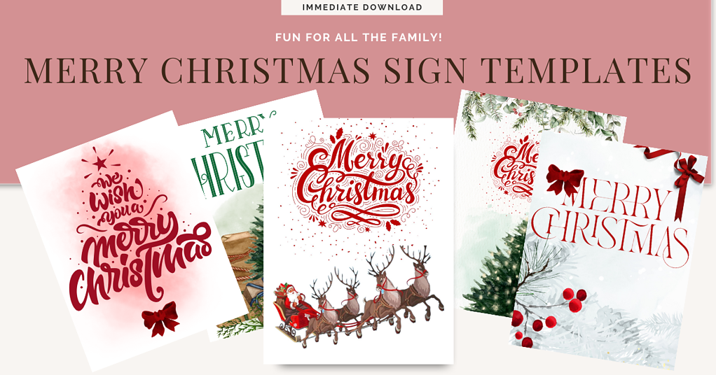 Add a touch of holiday magic with downloadable Merry Christmas signs. Find inspiration for unique decorations and thoughtful gift ideas.