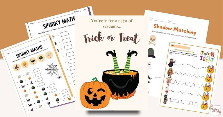 Fun Halloween Kids Activities Pack Free Printable