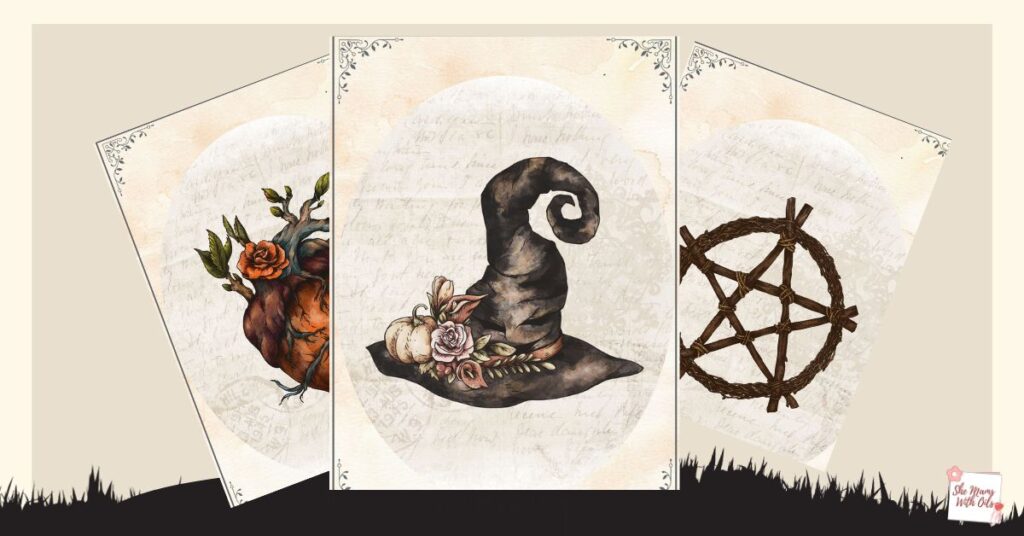 Step into the enchanting and charming world of this ghoulish holiday thanks to my Best Vintage Halloween Decorations Free Printable.